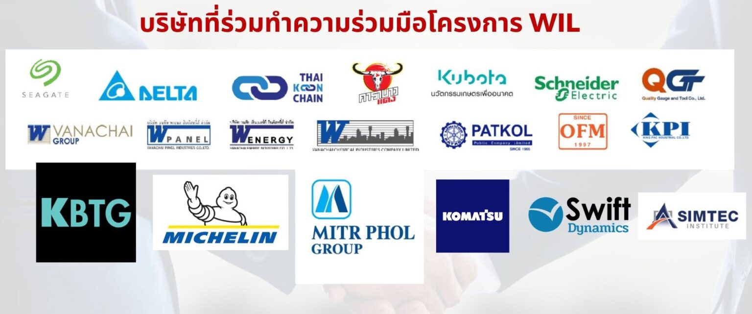 Work Integrated Learning Program Logo Work Integrated Learning (WIL) – งานวิชาการปริญญาตรี คณะวิศวกรรมศาสตร์